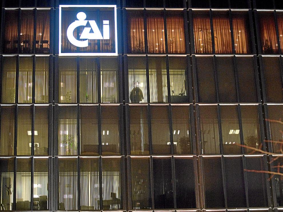Sede de la CAI, perteneciente a Caja3, en Zaragoza