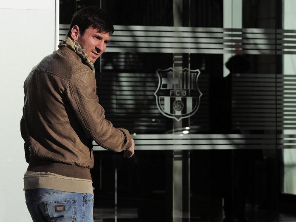 Messi en una imagen de archivo