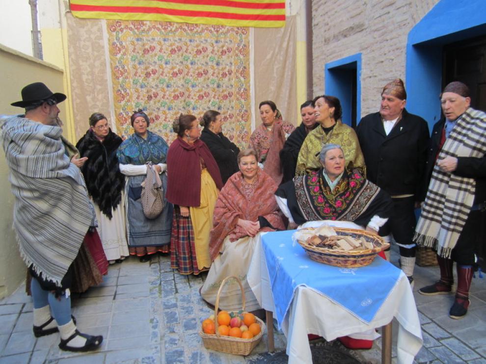 La asociación cultural Mariano Lucas ha protagonizado la recreación histórica