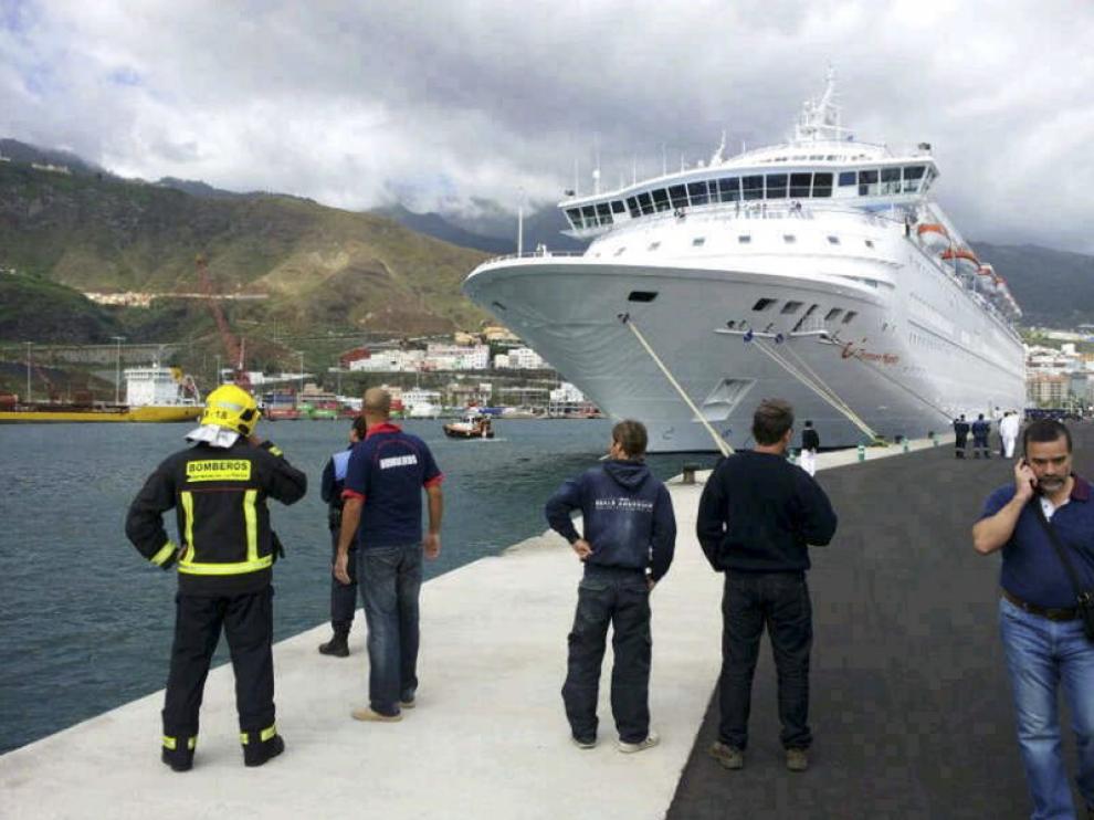 Crucero Thomson Majesty en La Palma