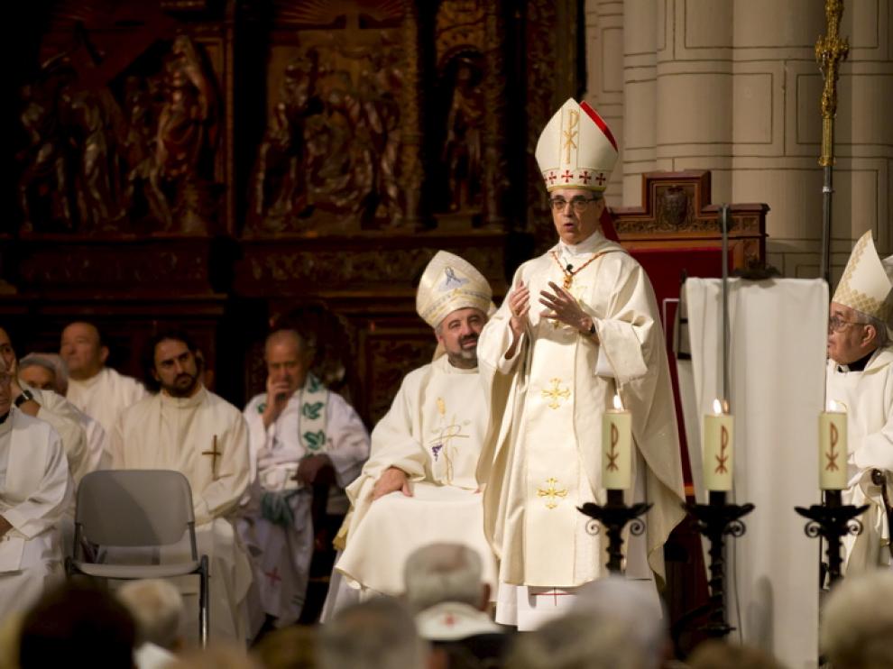 Misa celebrada por el cardenal Santos Abril