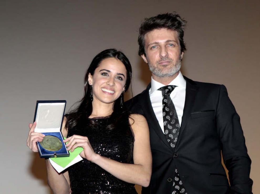 Macarena García recibió el premio de actriz revelación por 'Blancanieves'