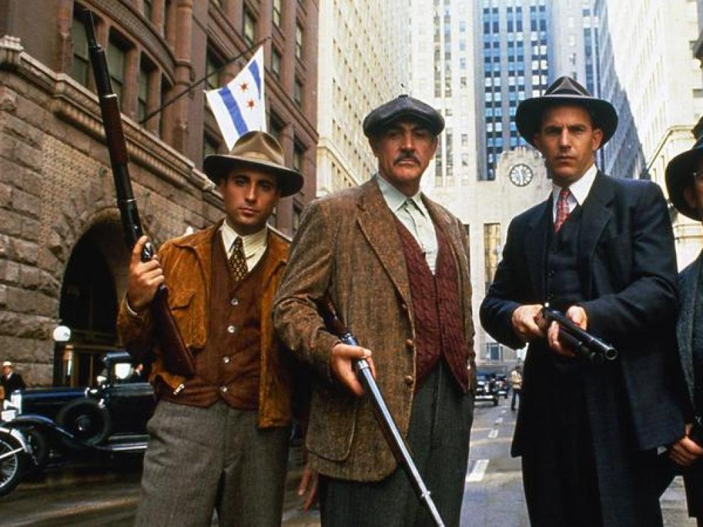 Kevin Costner, Sean Connery, Andy García y Robert De Niro protagonizan la cinta