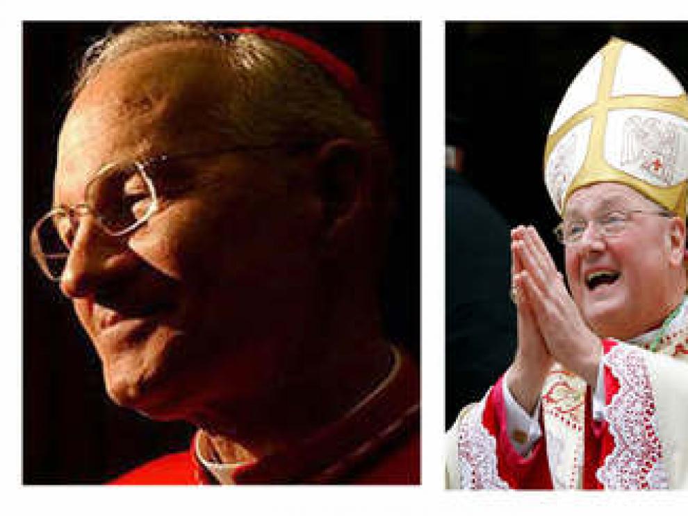 Dos norteamericanos y dos africanos en primera línea para suceder a Ratzinger