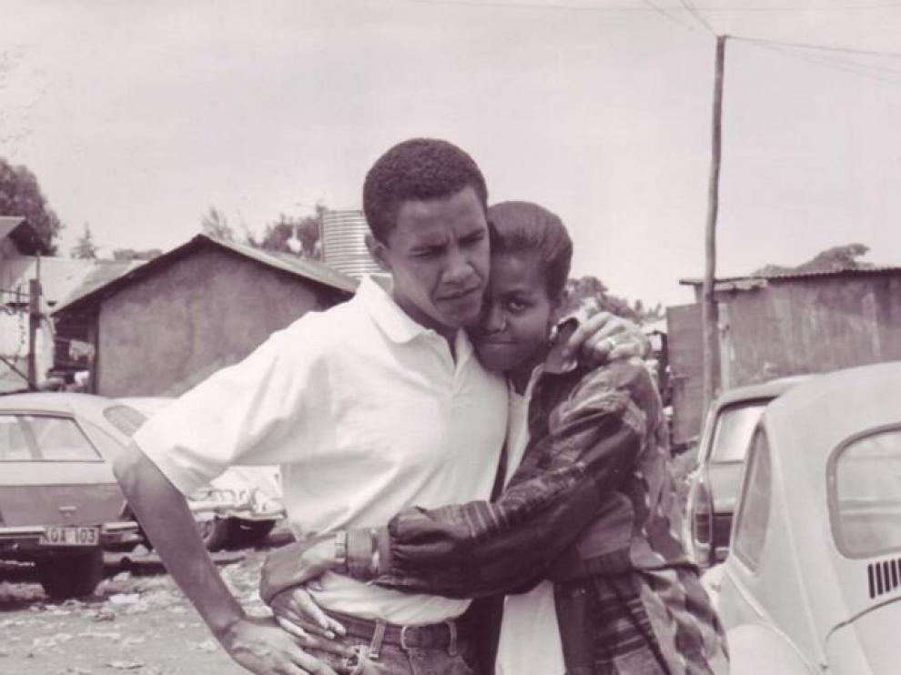 Foto con la que Obama felicitó a su mujer por San Valentín a través de Twitter