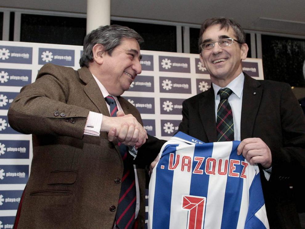 Lendoiro, presidente del Deportivo