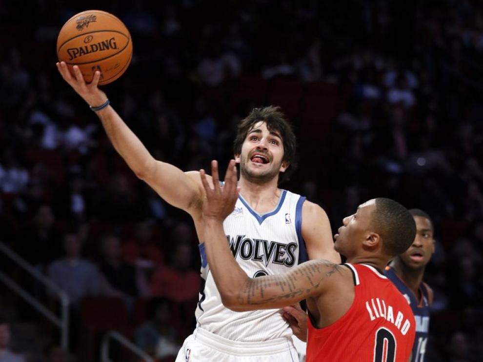 Rubio, durante un momento del partido