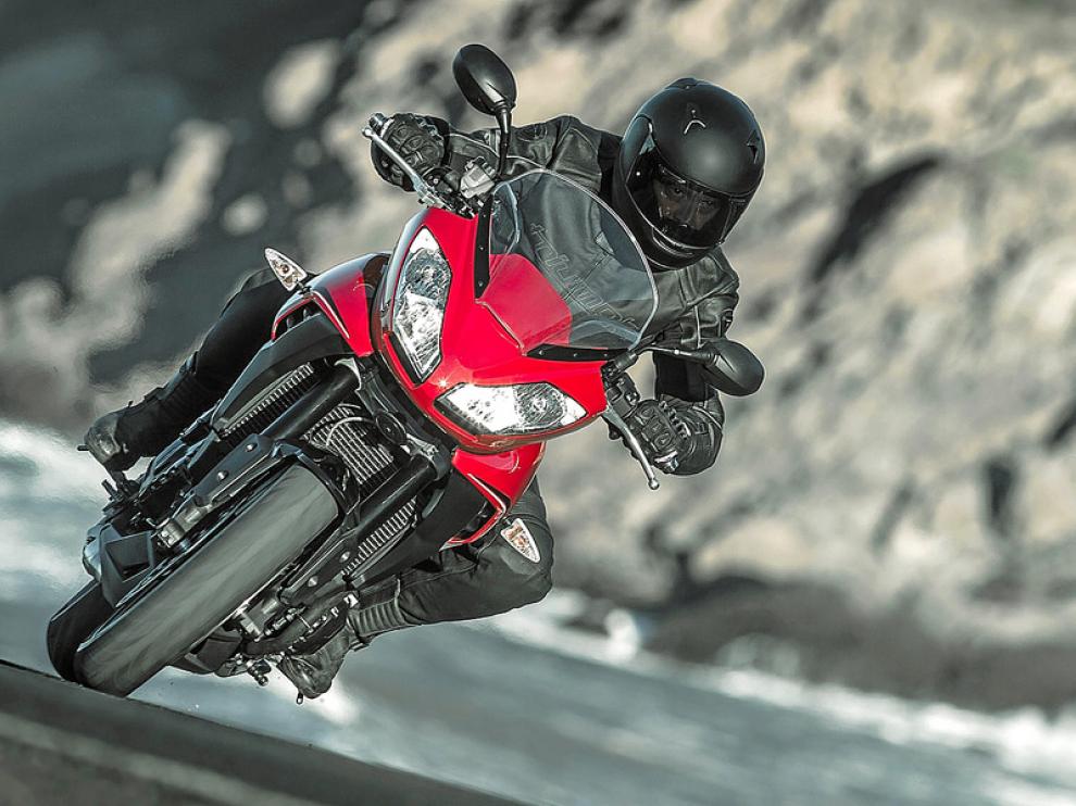 El carenado de la Tiger Sport es nuevo