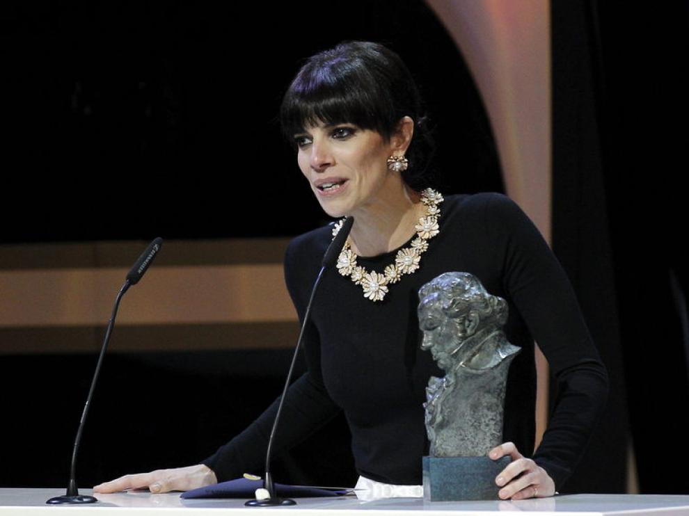 Maribel Verdú en la pasada edición de los premios Goya.