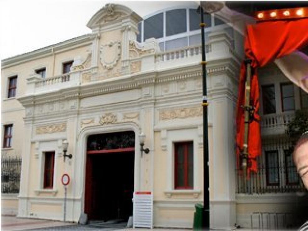 La Escuela Municipal de Teatro, en Zaragoza.