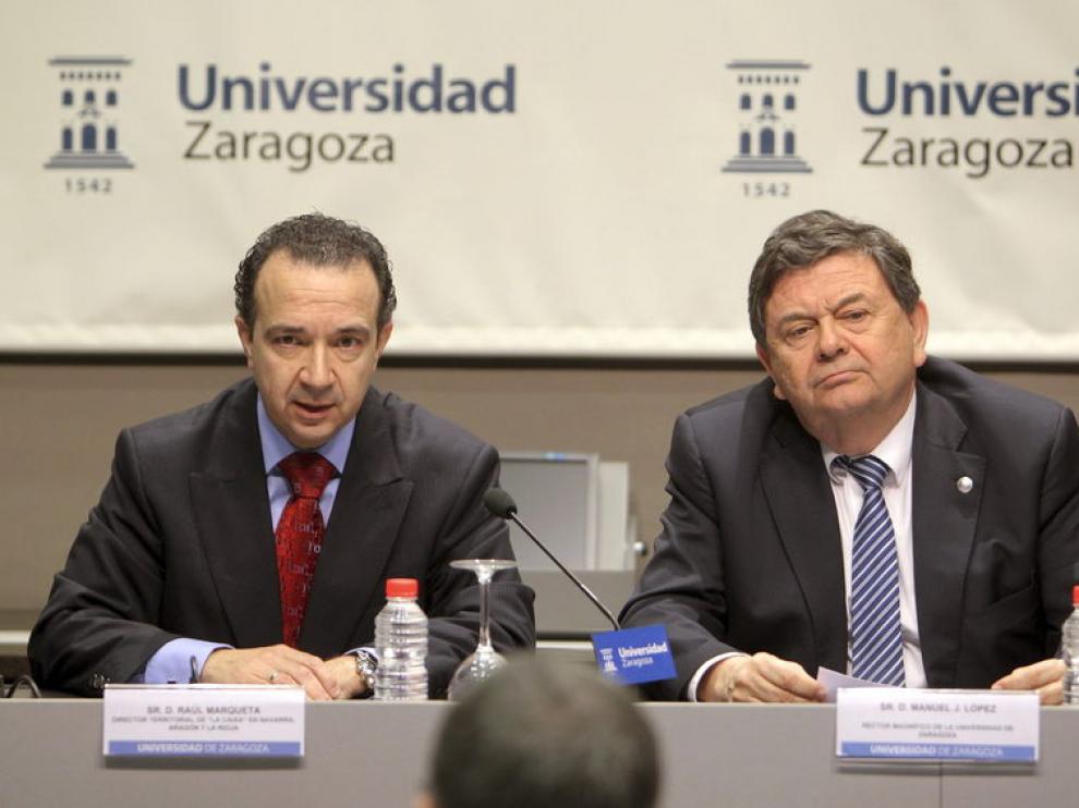 Manuel López (d) y Raúl Marqueta (i)