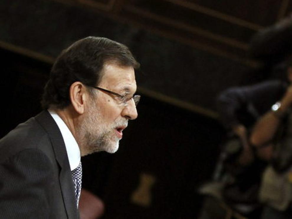Mariano Rajoy en el debate sobre el estado de la Nación