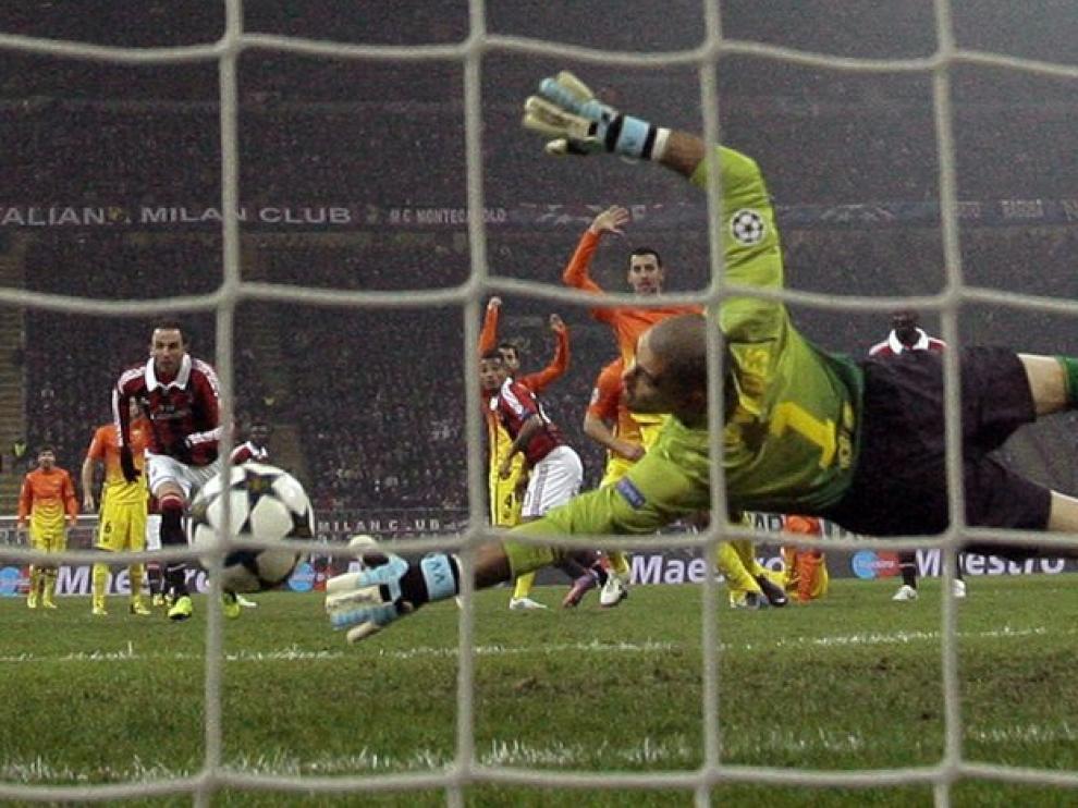 Boateng marcó el primer gol del Milan ante el Barcelona.