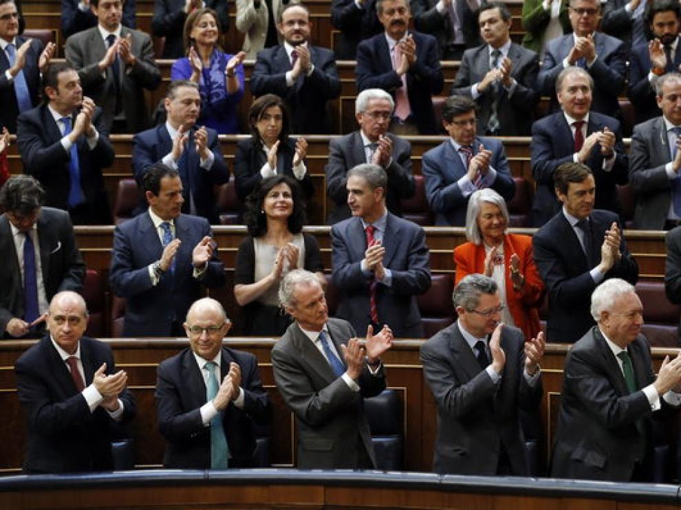 Mariano Rajoy en el Congreso de los Diputados