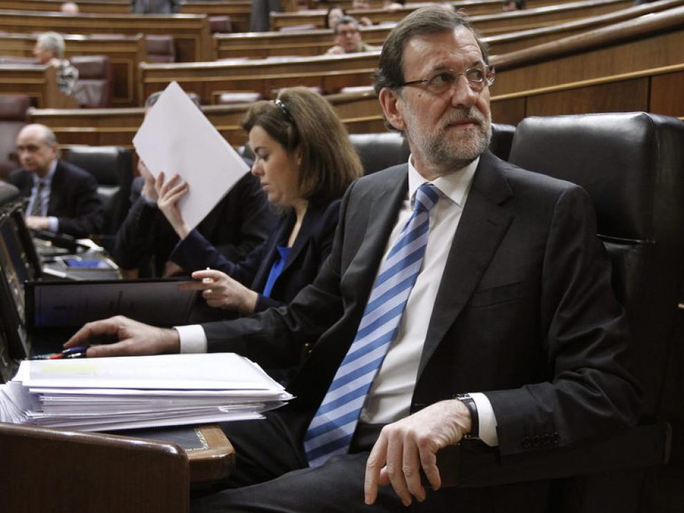 El presidente del Gobierno, Mariano Rajoy