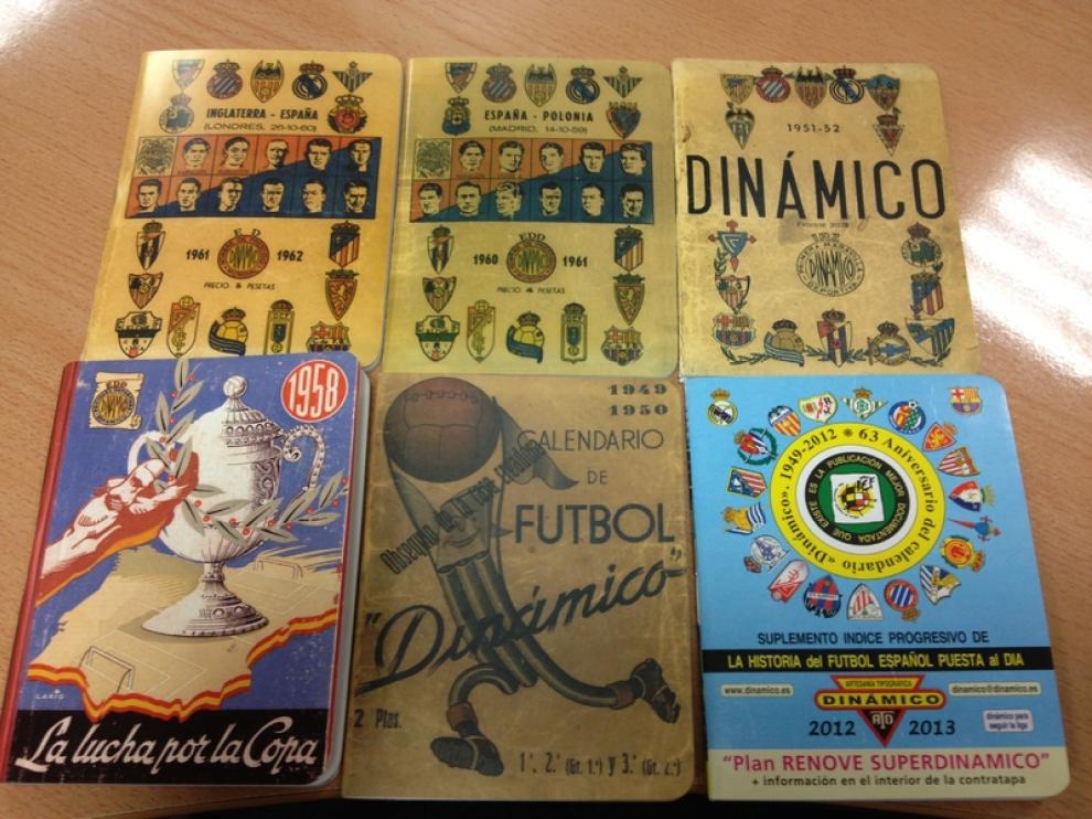 Varias ediciones del Dinámico.