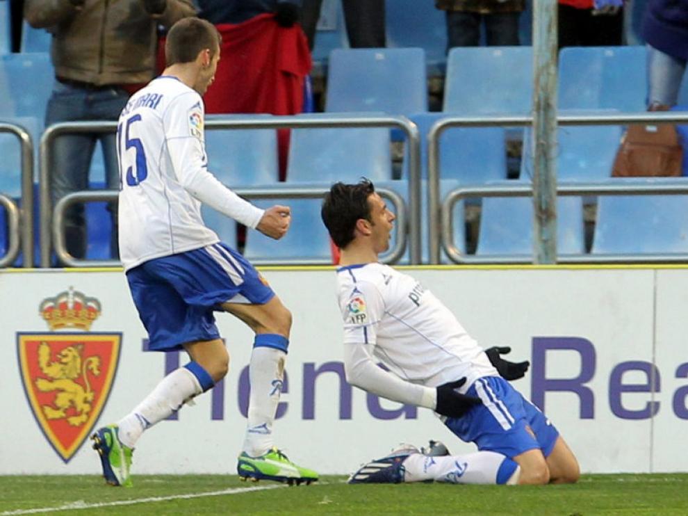 Partido entre el Real Zaragoza y el Valencia