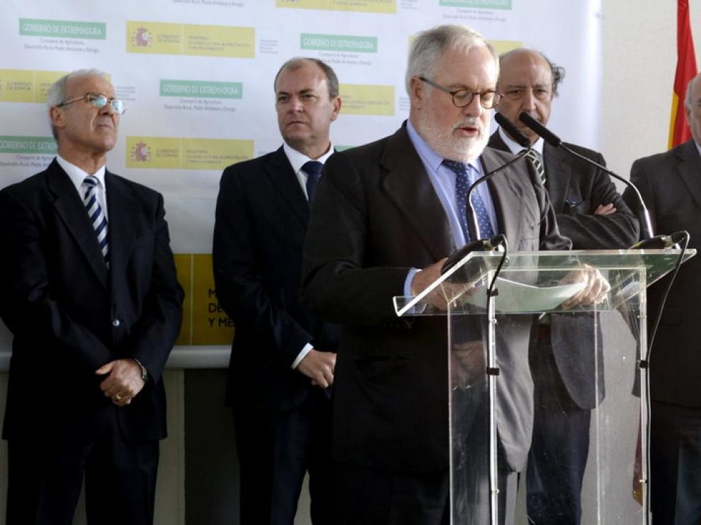 El ministro de Agricultura, Miguel Arias Cañete