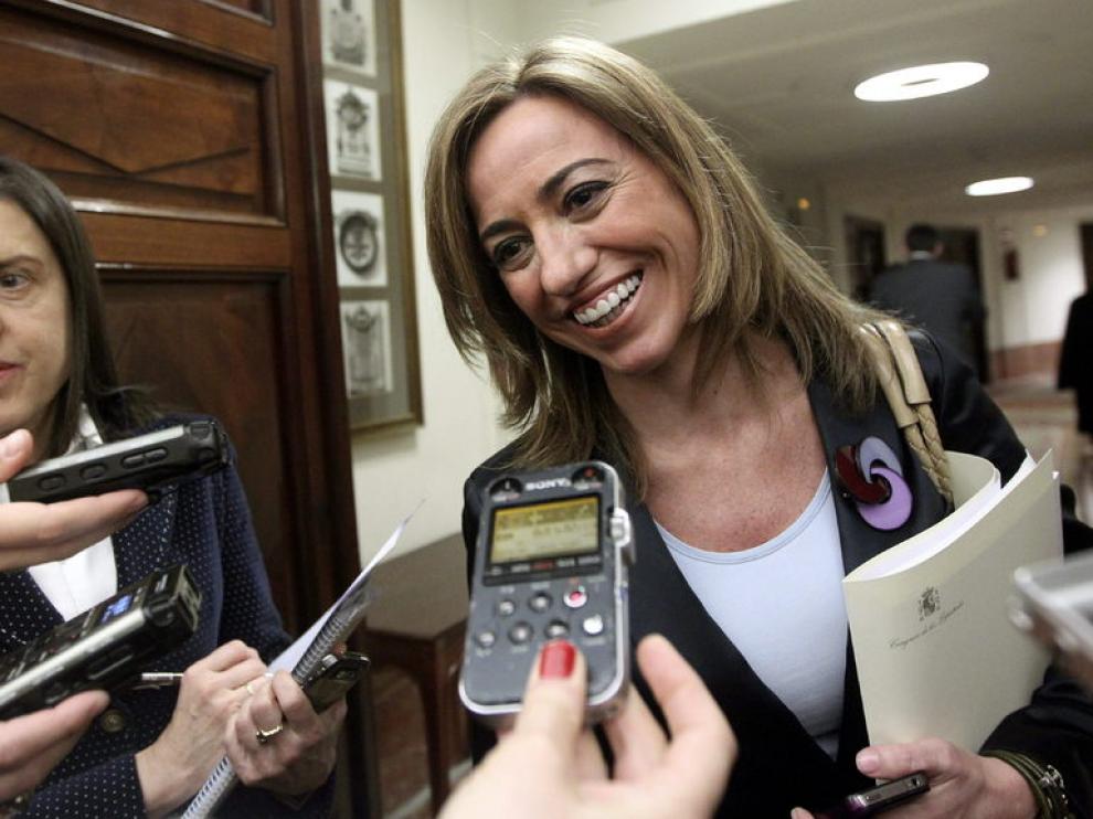 La exministra de Defensa y diputada del PSC Carme Chacón