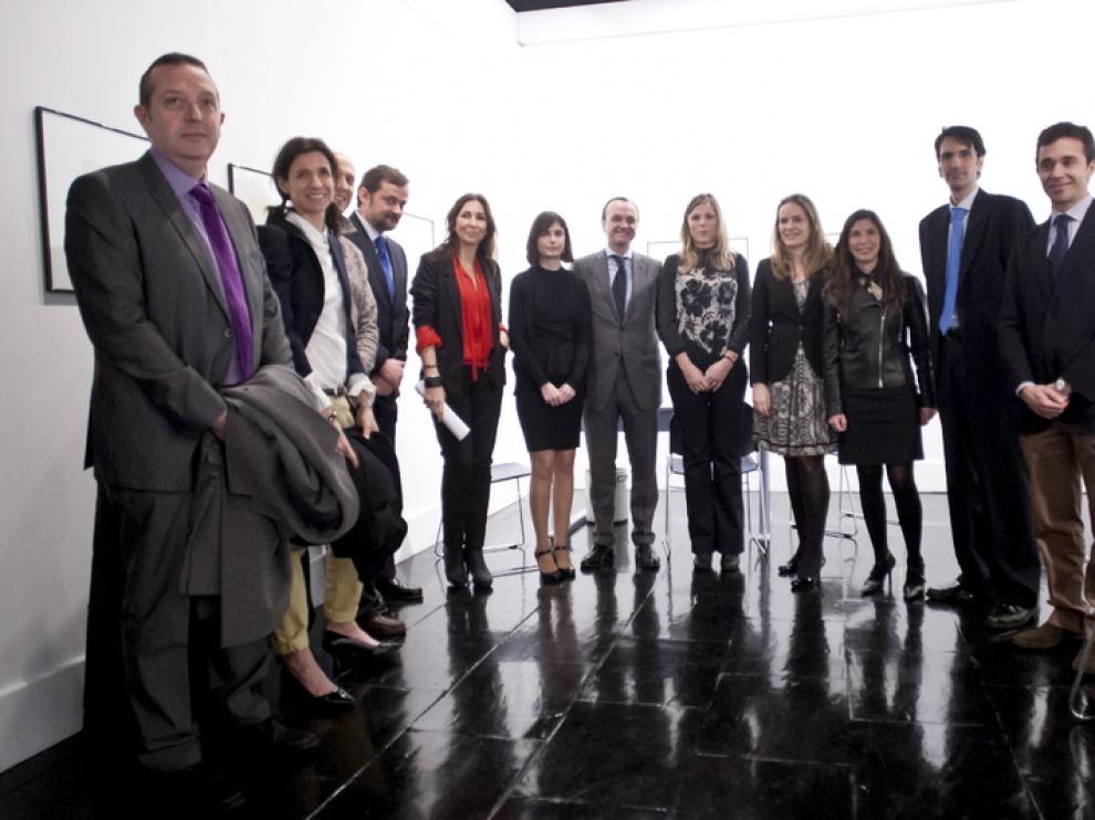 Foro de inversión 'business angels' en el salón de actos de la sede de la CAI.
