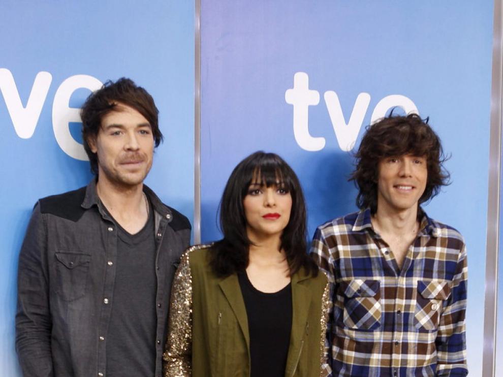 Raquel del Rosario, David Feito y Juan Luis Suárez