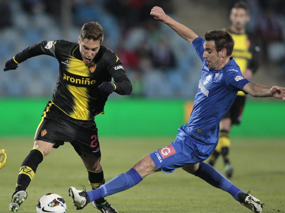 Rubén Rochina, jugador del Real Zaragoza formado en el Barcelona