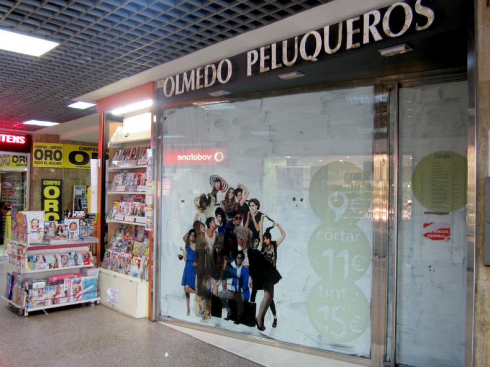 La crisis ha motivado numerosos cierres y reformas de peluquerías en Aragón