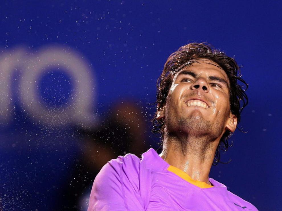 Nadal, en el torneo de Acapulco