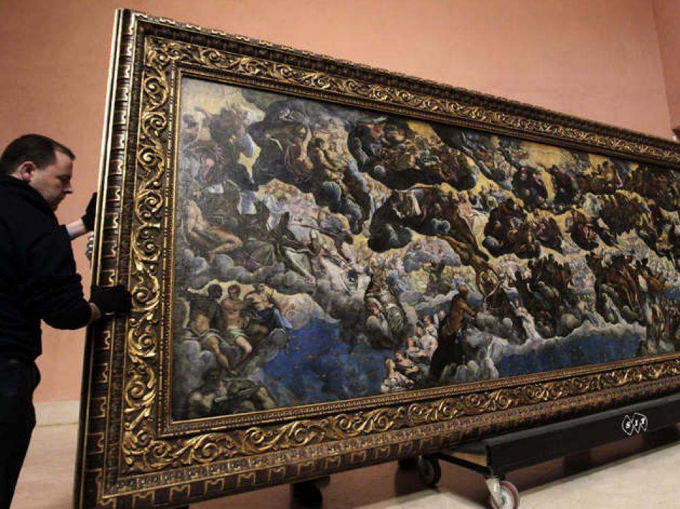 'El Paraíso' vuelve a lucir espléndido en el recibidor del Museo Thyssen