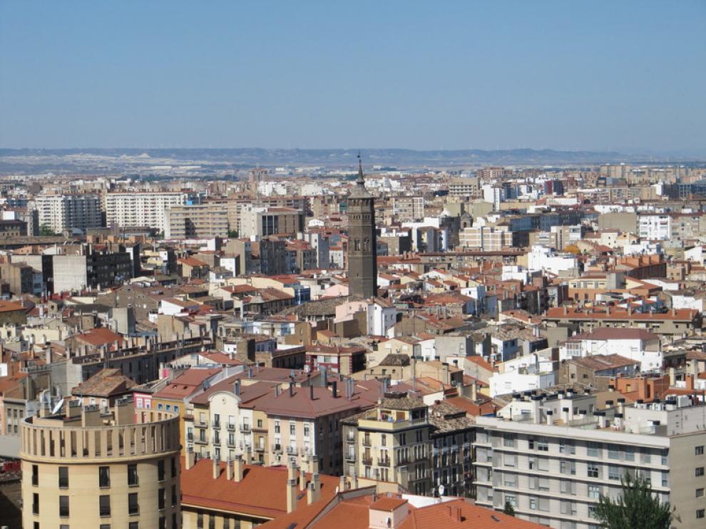 Vista general de Zaragoza