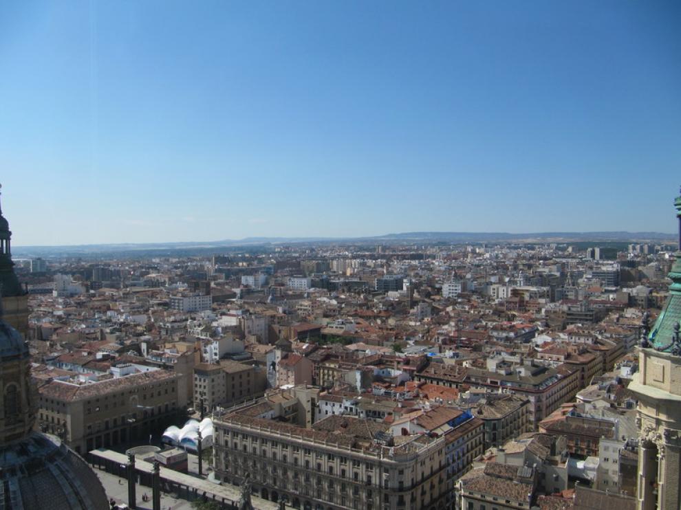 Vista general de Zaragoza