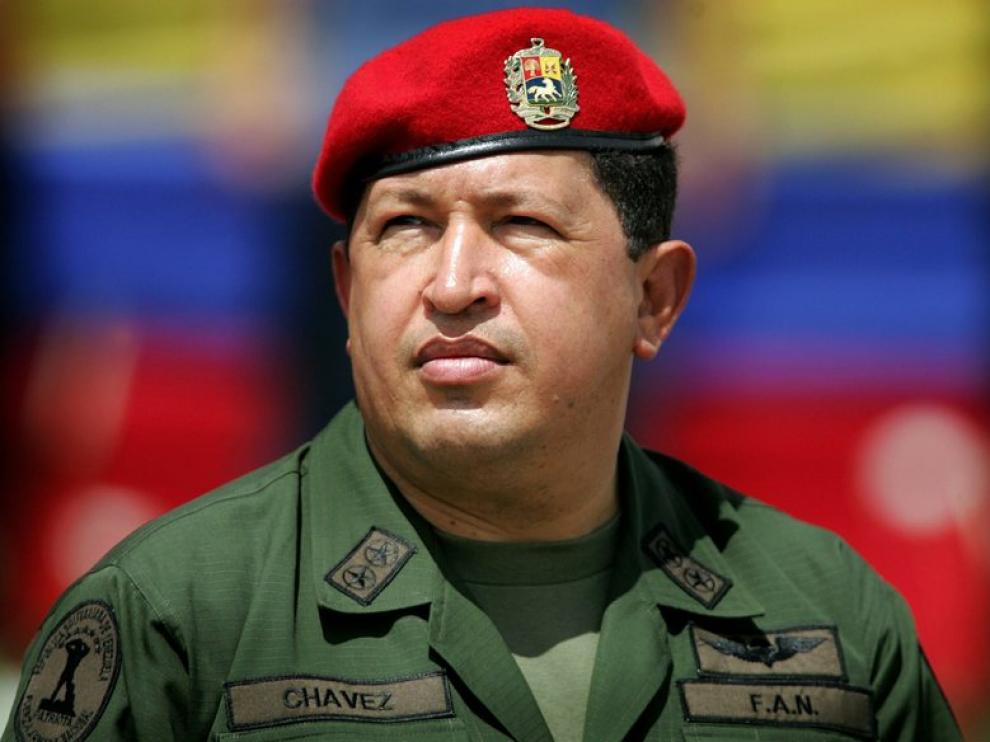El presidente venezolano Hugo Chávez