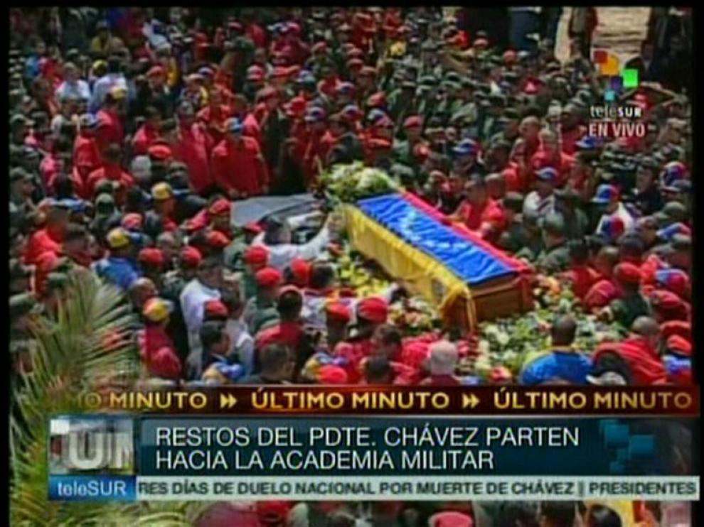 Despedida de Hugo Chávez