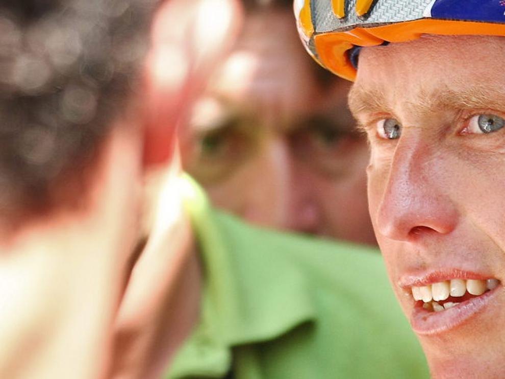 Boogerd, en una imagen del Tour de Francia del 2006.