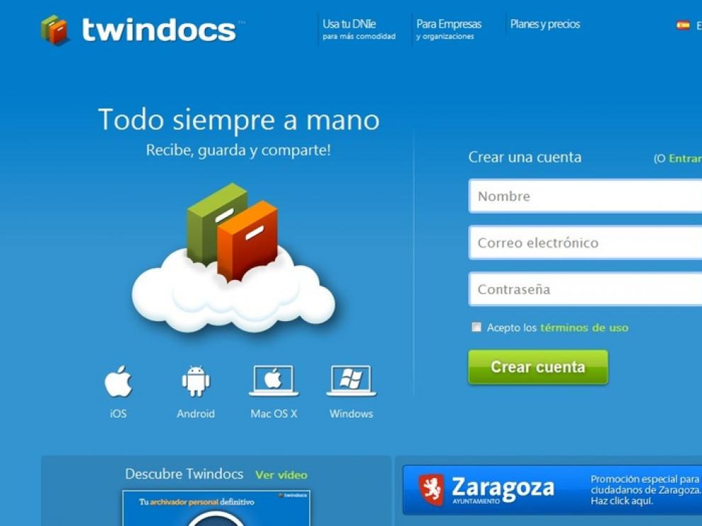 Archivador virtual TwinDocs