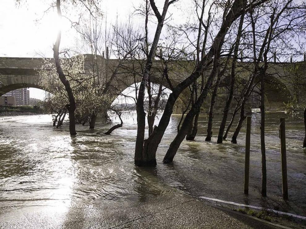 Nueva crecida del Ebro