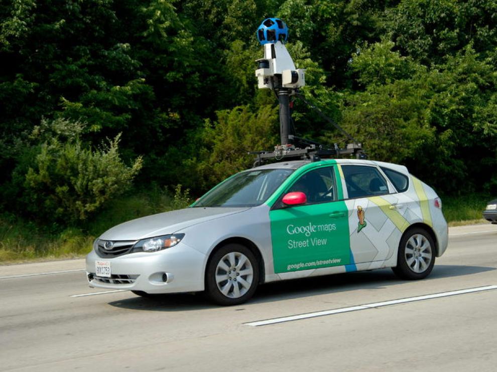 Vehículo usado por Google para elaborar Street View.