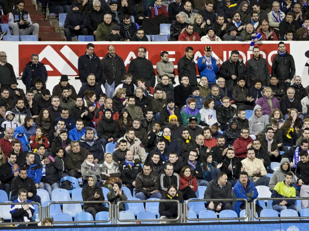 El respaldo constante de la afición al Real Zaragoza