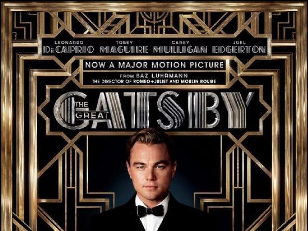 Cartel de la película 'El Gran Gatsby', protagonizada por Leonardo Di Caprio.