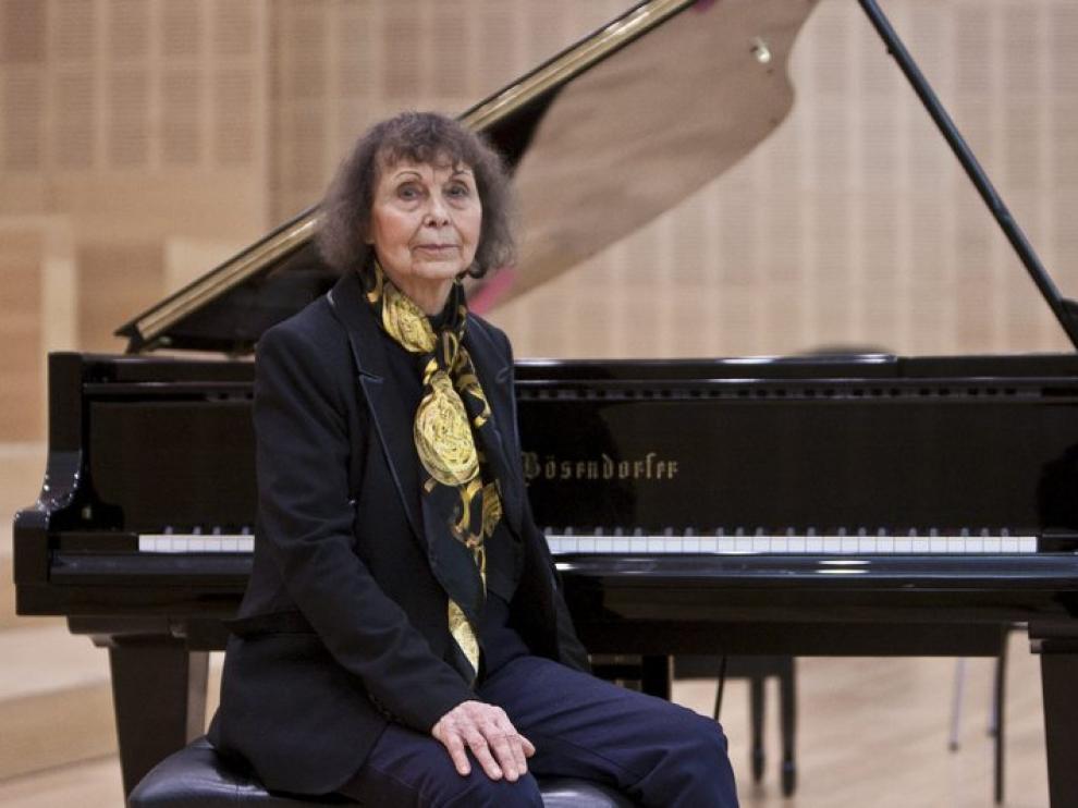 La compositora rusa Sofia Gubaidulina