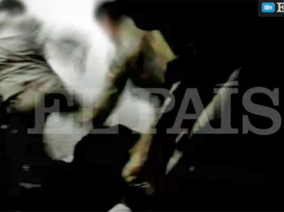 Imagen del vídeo publicado por El País
