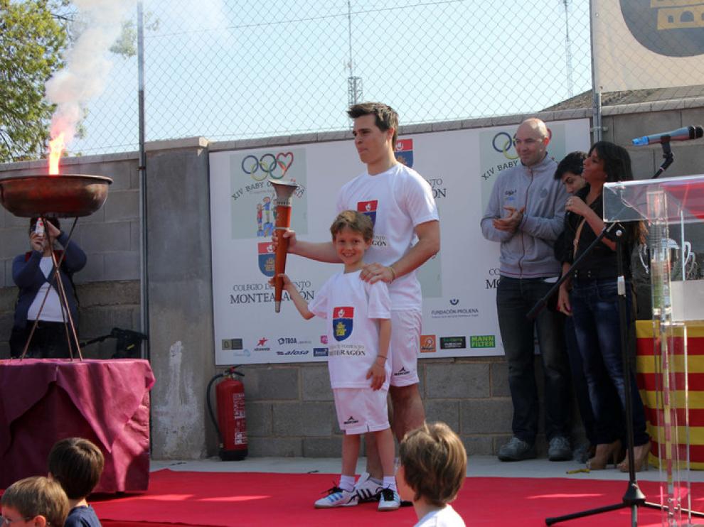 Entrega de premios en la anterior edición de la Baby Olimpiada.