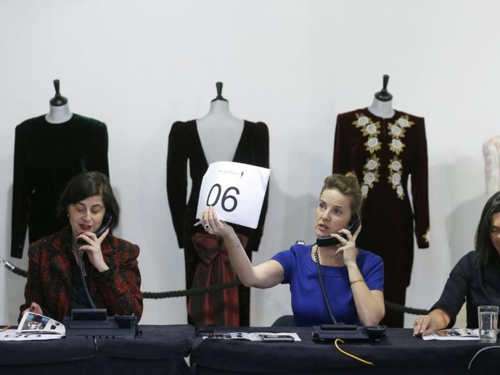 Algunos de los vestidos