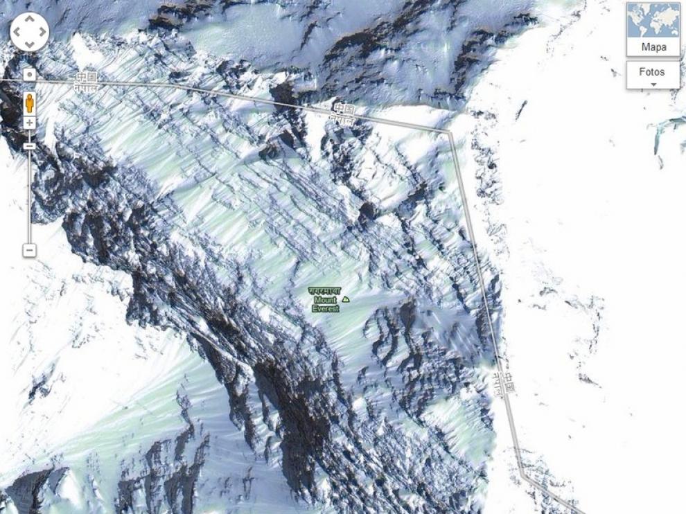 El Everest ya es visible en el servicio de Google.