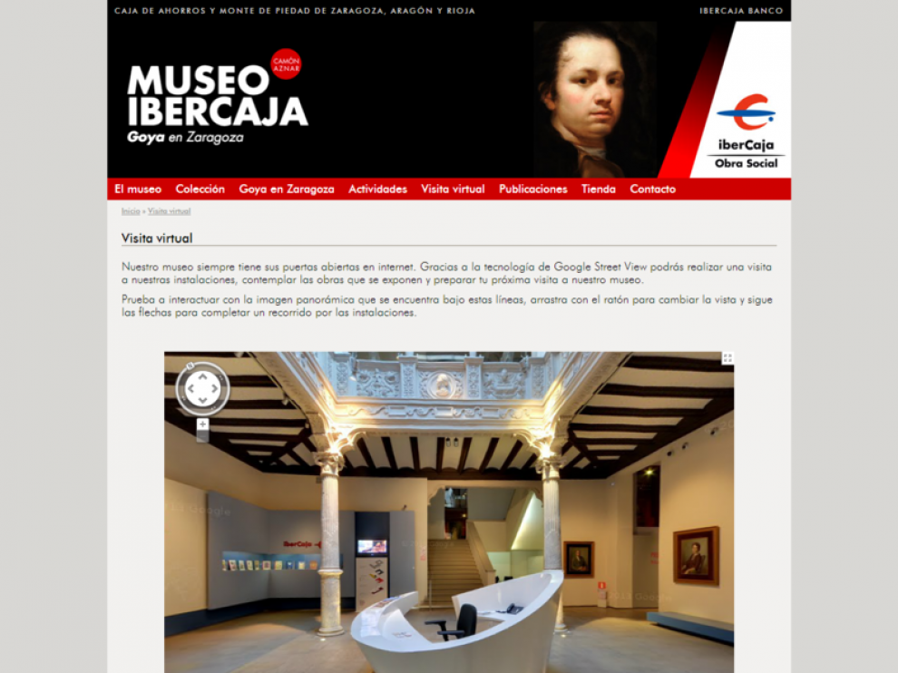Visita virtual en la web del Camón Aznar