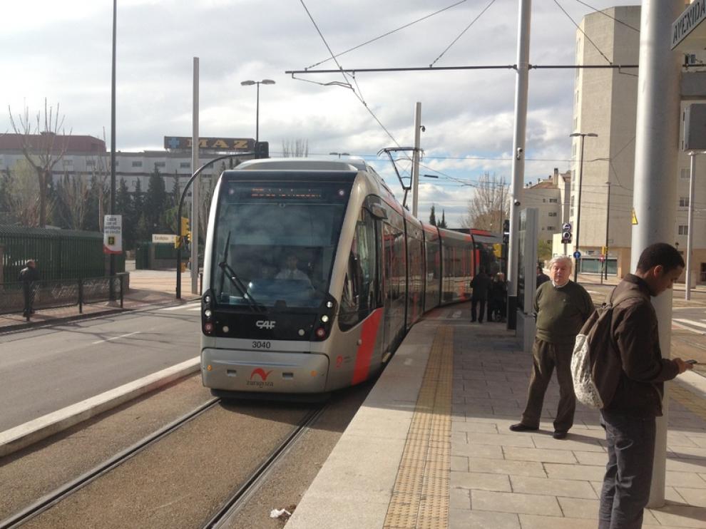 Un tranvía alcanza la última parada