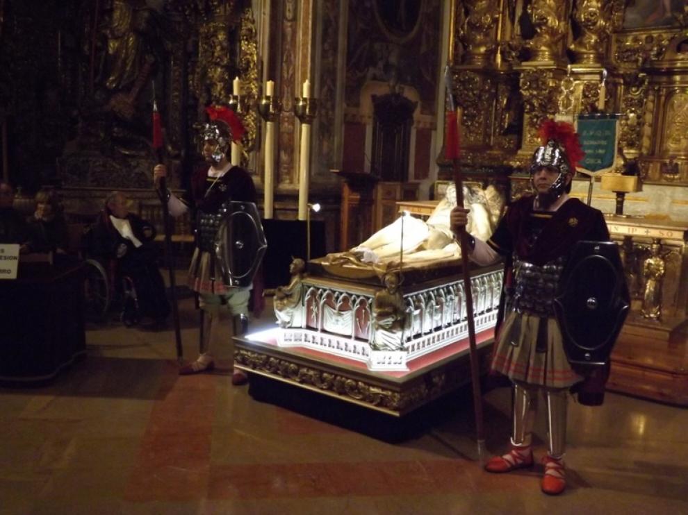 Imagen del Cristo Yacente