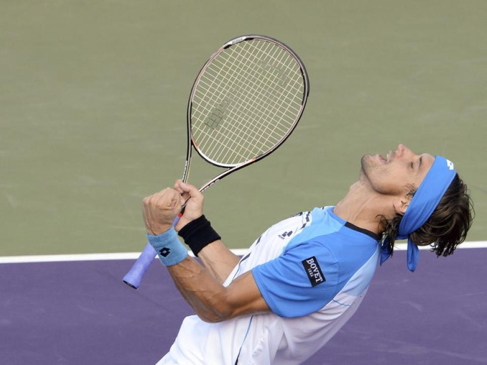 Ferrer celebra su triunfo