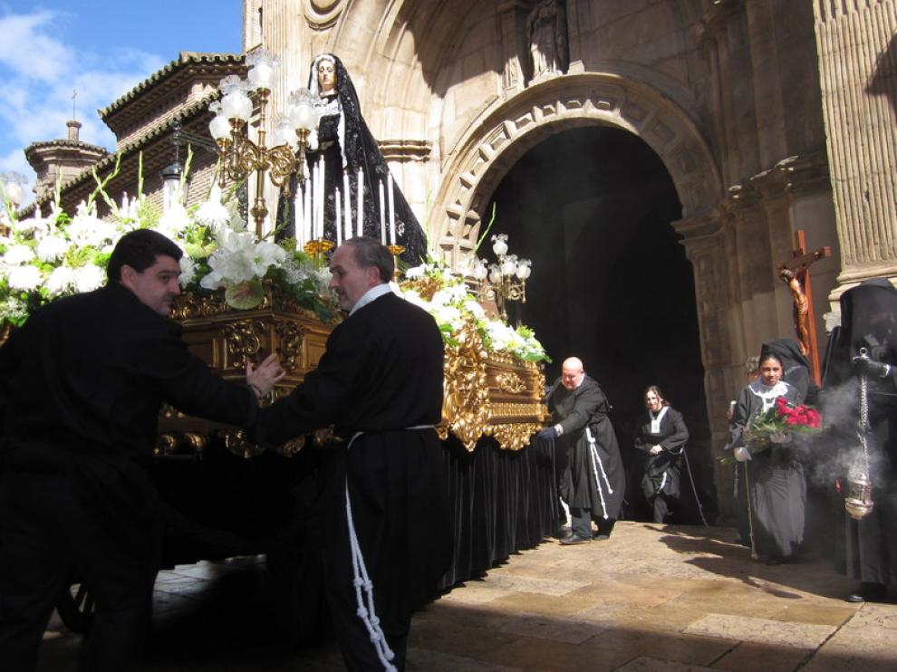 La procesión partió desde la iglesia de San Pablo