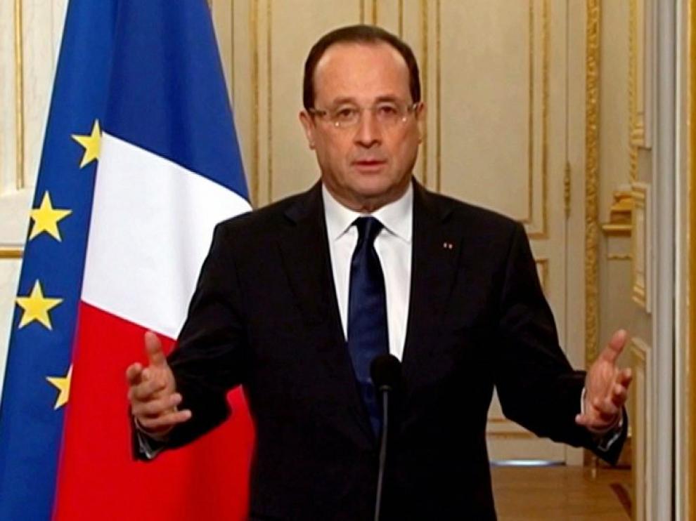 El presidente de Francia, François Hollande